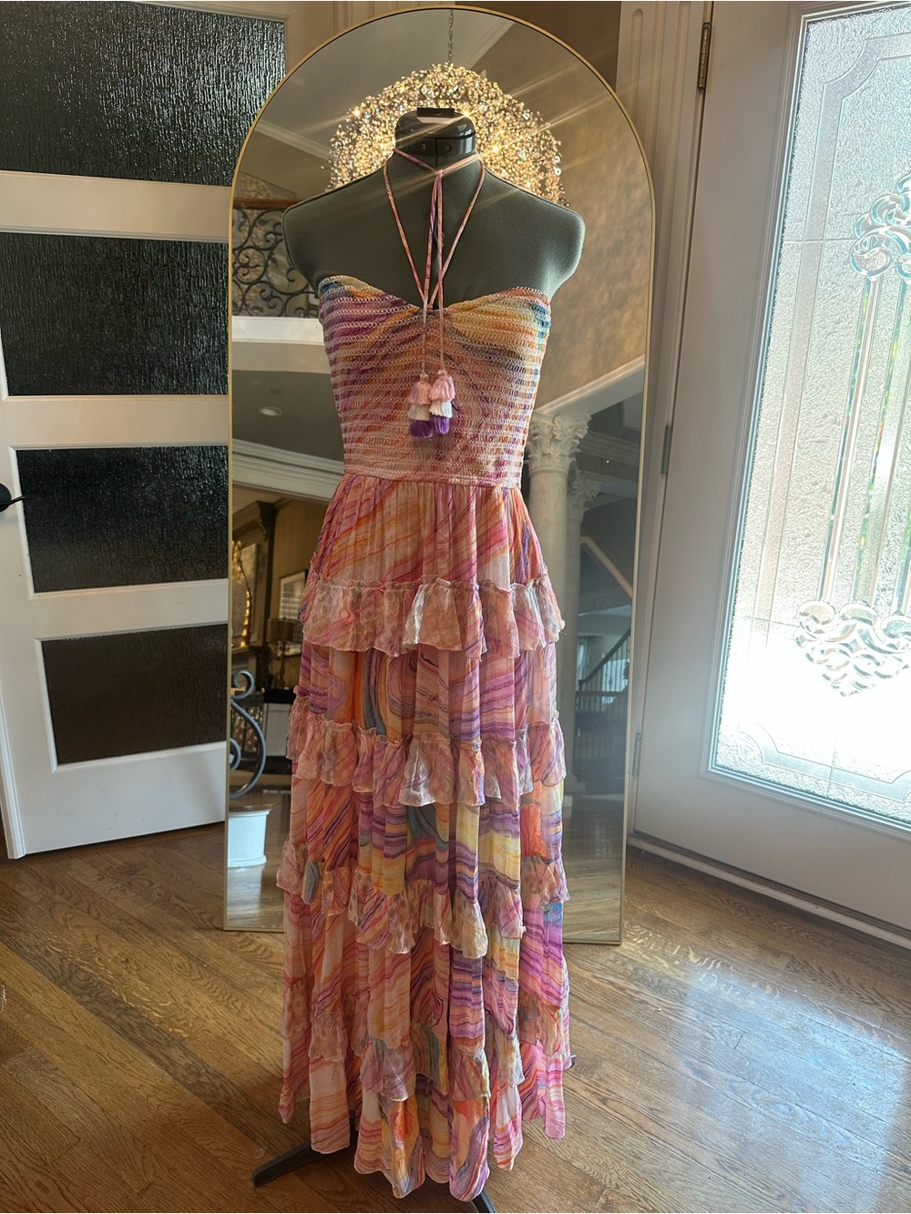 NWT Rococo Sand Leona Maxi Dress size medium video